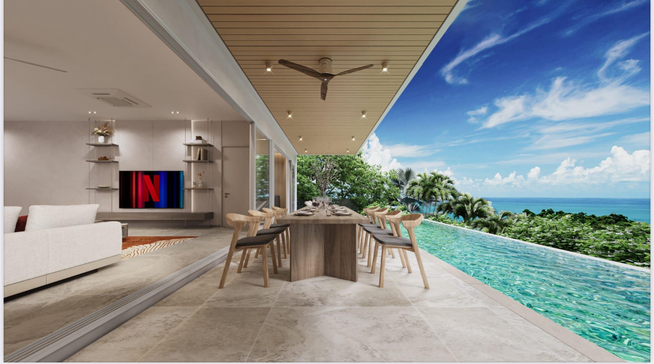 Contemporary Beachside Villa | Lamai, Koh Samui. 4 Bedrooms · 5 Bathrooms